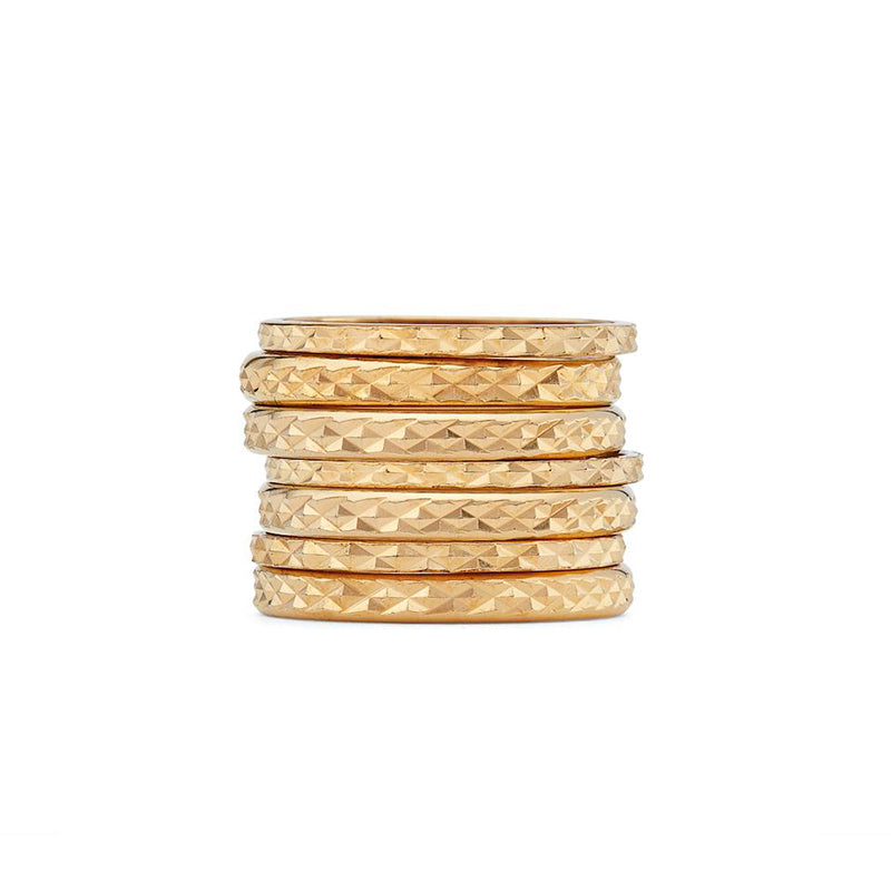 NOVA STACK RING 14K GOLD – NANEDI VALLES